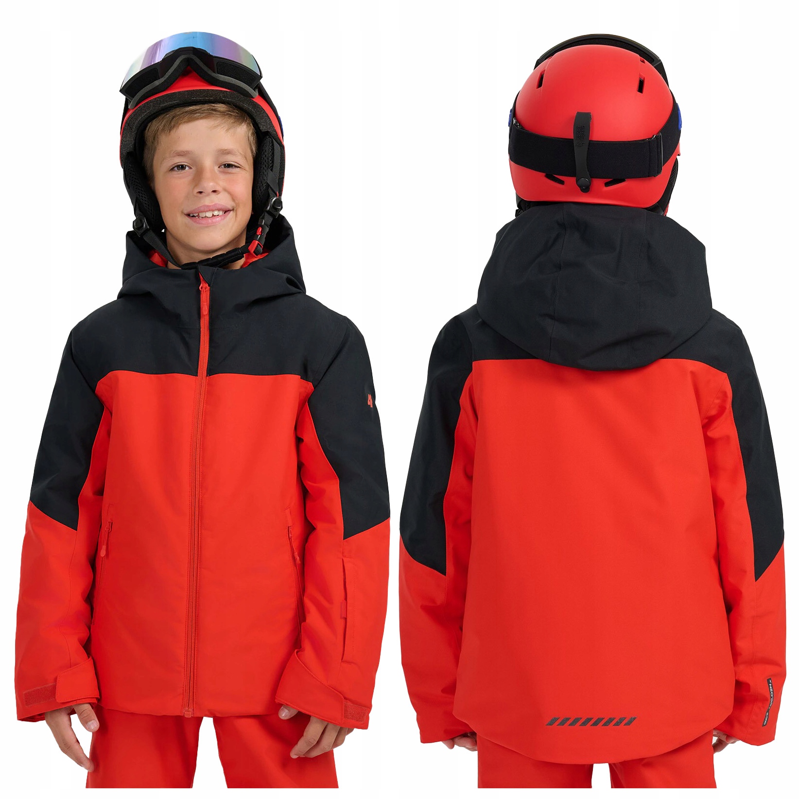 Kurtka Narciarska Snowboardowa 4F dziecięca zimowa Neodry 5000 JAM0821 164