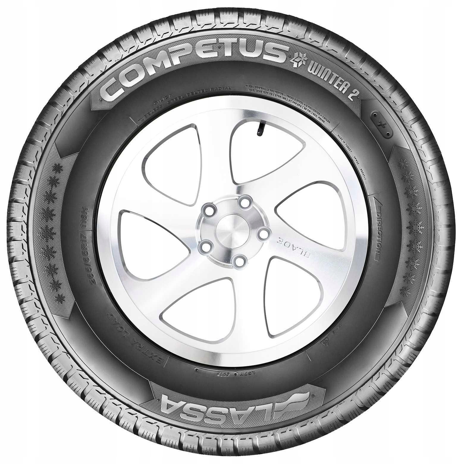 1x OPONA 225/65R17 Lassa COMPETUS WINTER 2 +