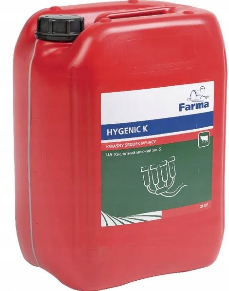 

Kwaśny środek myjący Higienic K 24 kg 603003FA