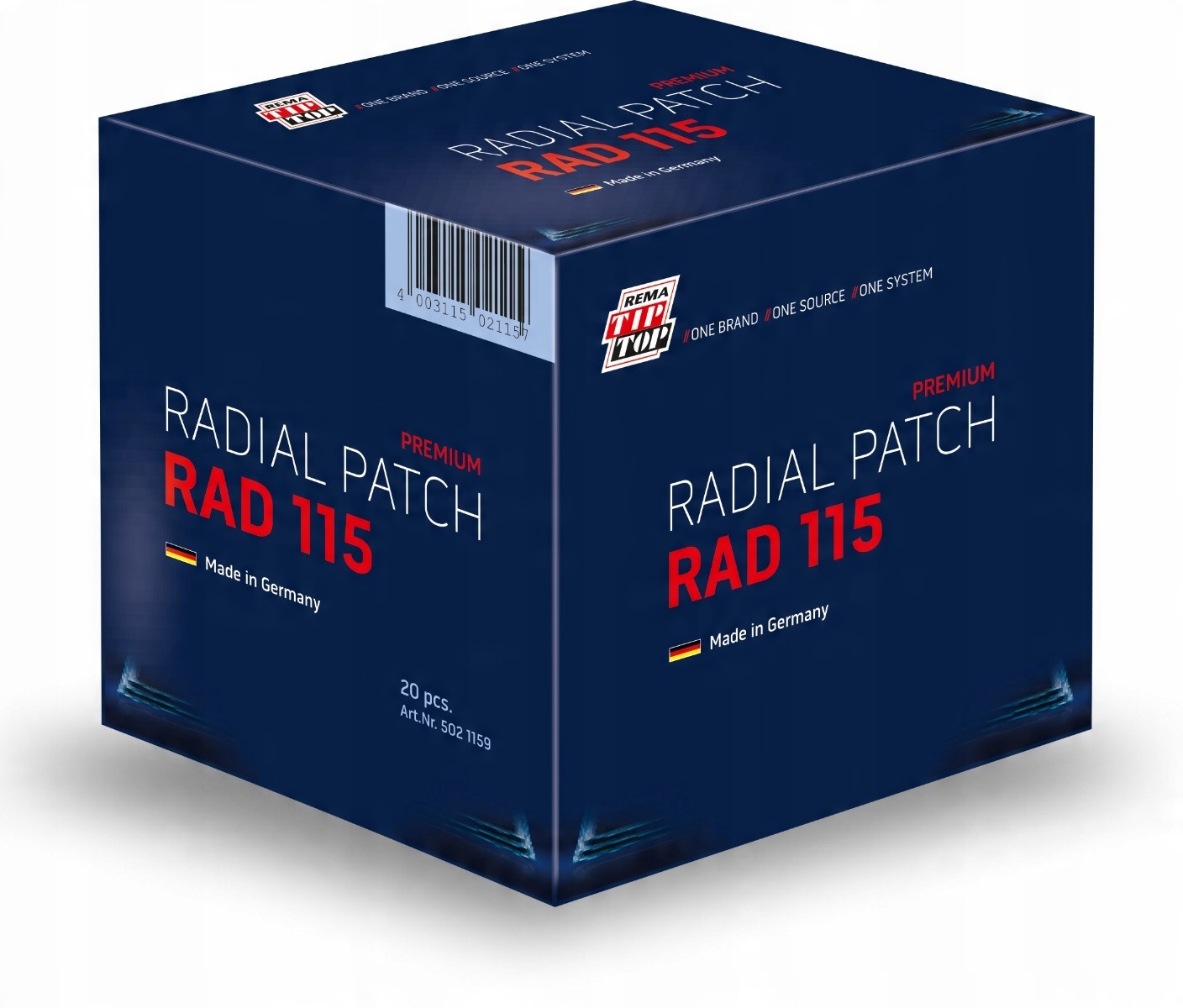 

Wkład Radialny TL-115 do Opon Łatka Łatki Tip Top