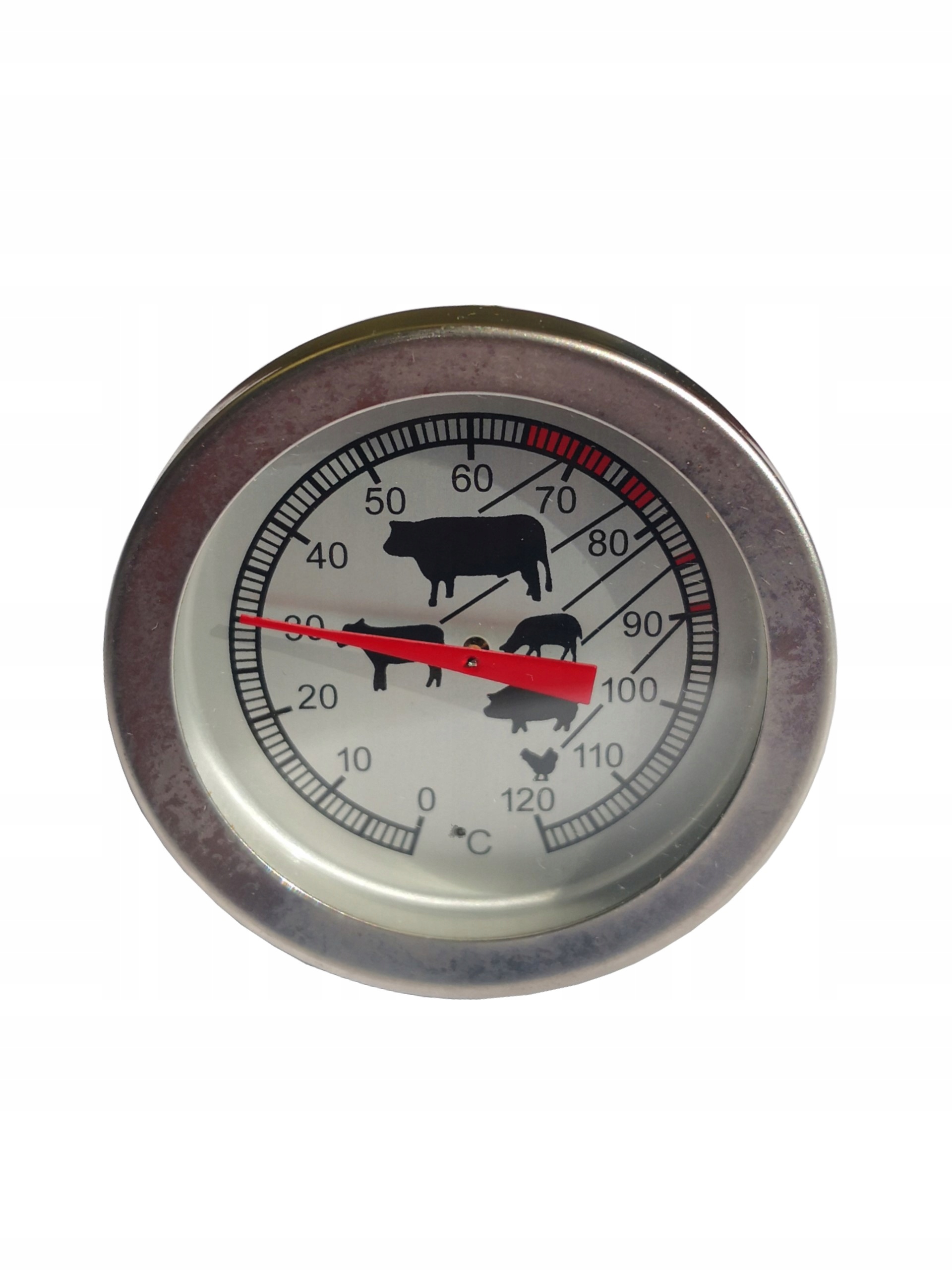 Termometr z sondą do 0-120 NIERDZEWNY DO WĘDZENIA Kod producenta TERMOMETR DO MIĘSA WBIJANY