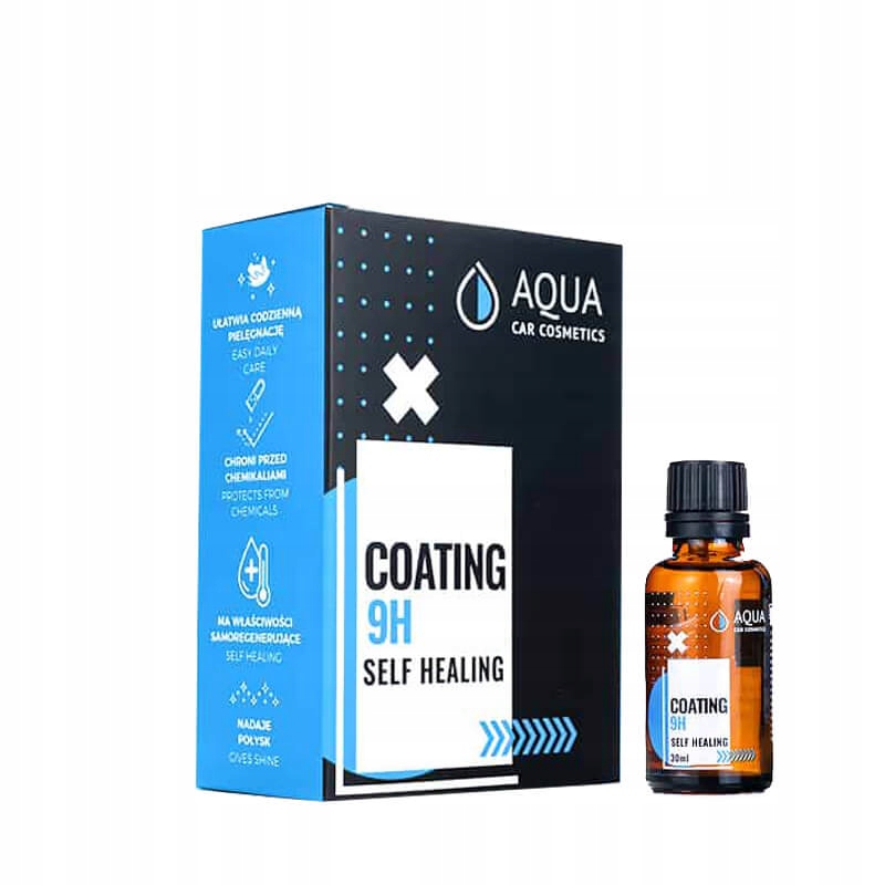 Aqua Coating 9H – samoregeneračná keramická vrstva 30 ml Certifikát