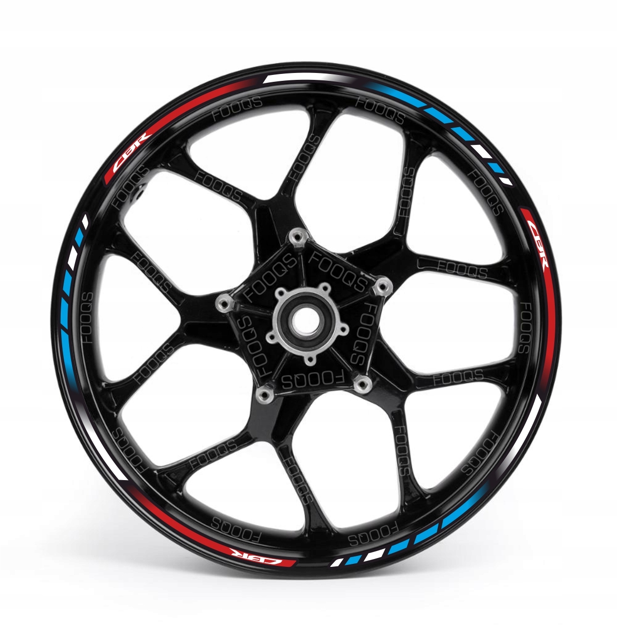 Samolepky Na Ráfky Juula Pro Honda Cbr 300 R Červená Modrá Bílá