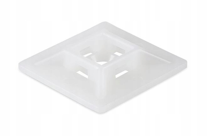 PODSTAWKA DO OPASEK KABLOWYCH 4,8mm 28x28 20szt
