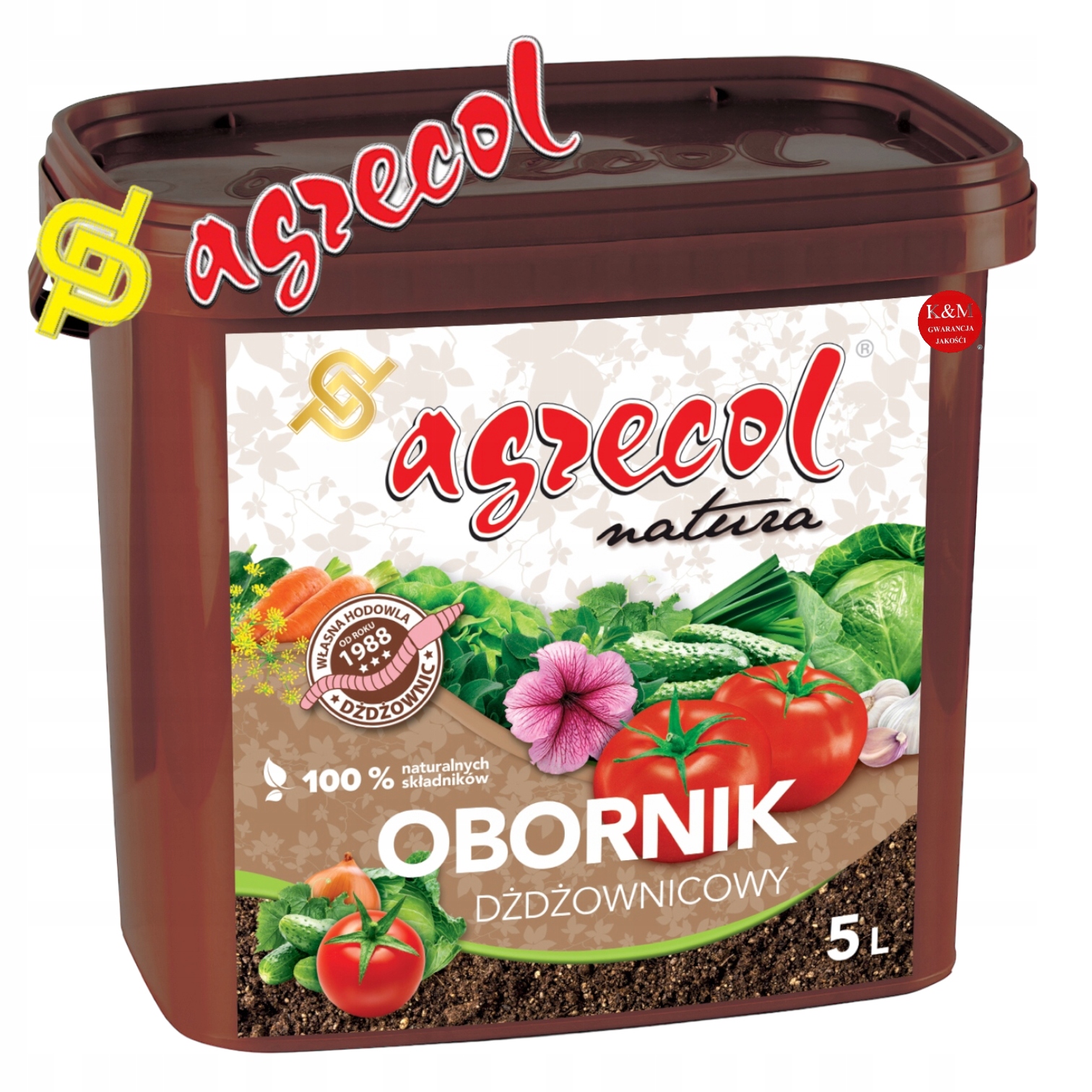 

Agrecol Obornik 5L Z Dżdżownic Kalifornijs. Mączka