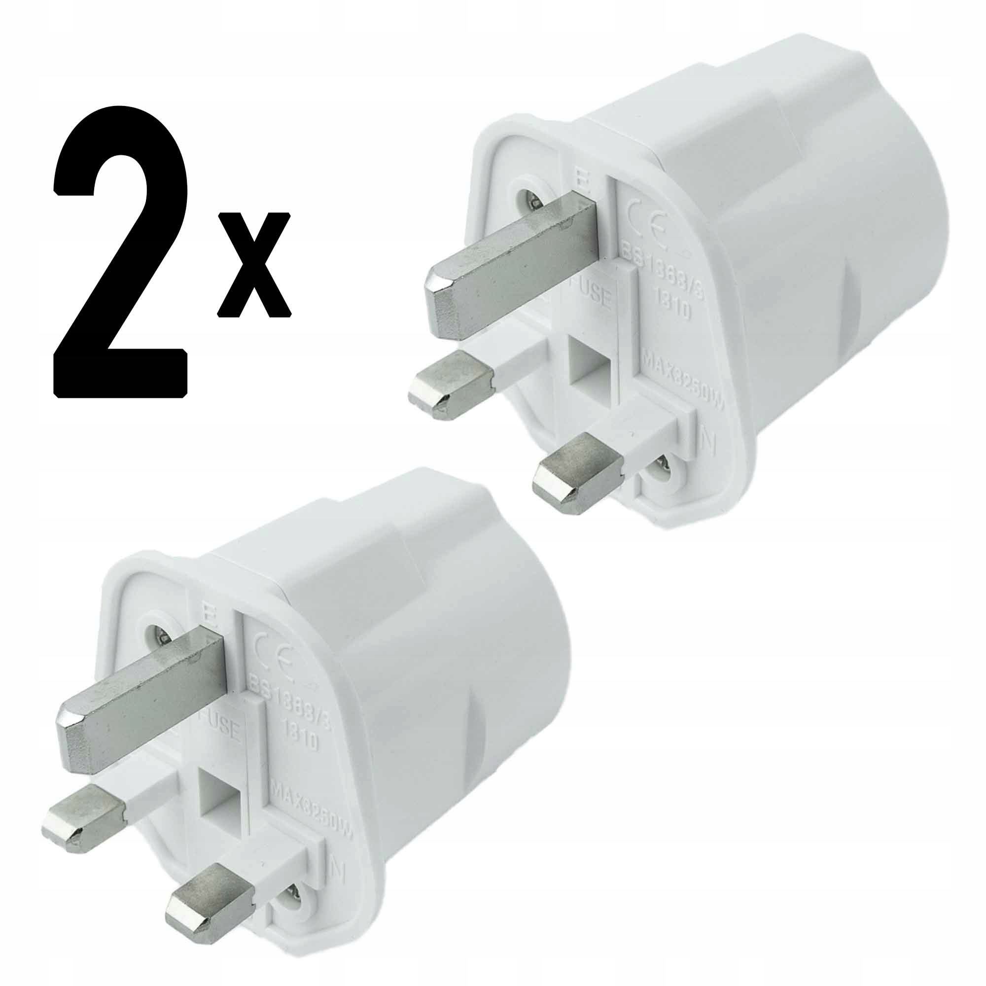

2x Adapter gniazdka Dubaj Malta Cypr Emiraty Katar