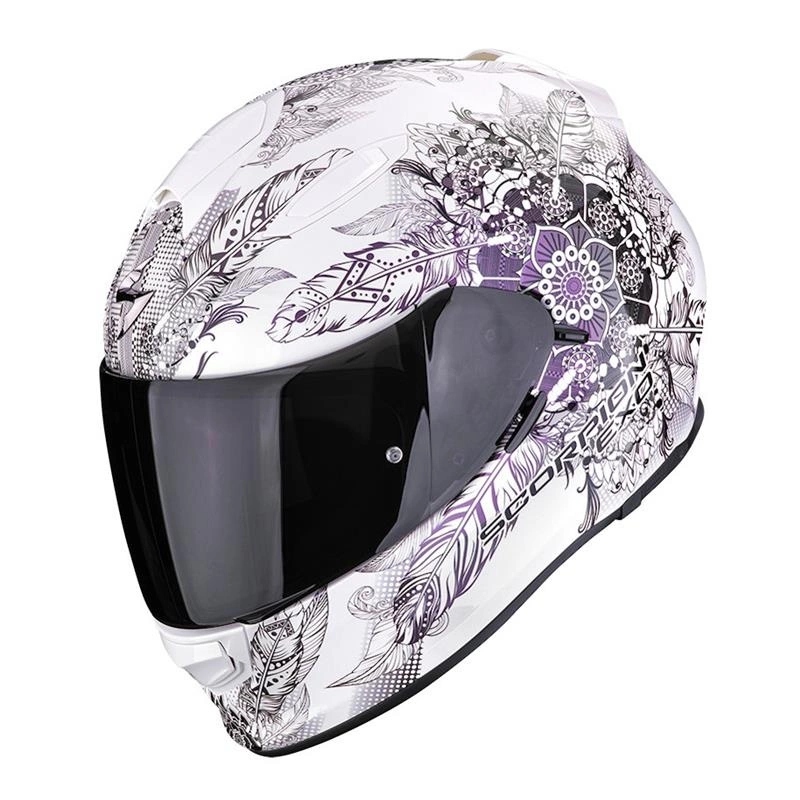 Helma Scorpion EXO-491 Dream White/chameleon biela fialová Darčeky