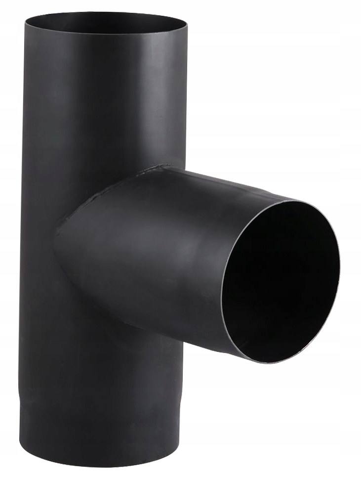 Trójnik spalinowy fi 120 ART-METAL 90° Długość 0.5 m