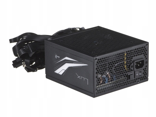 Napájací zdroj Atx AeroCool Pgs Lux Rgb 550W 80+ Bronze Aktívne Pfc 120 mm Rgb