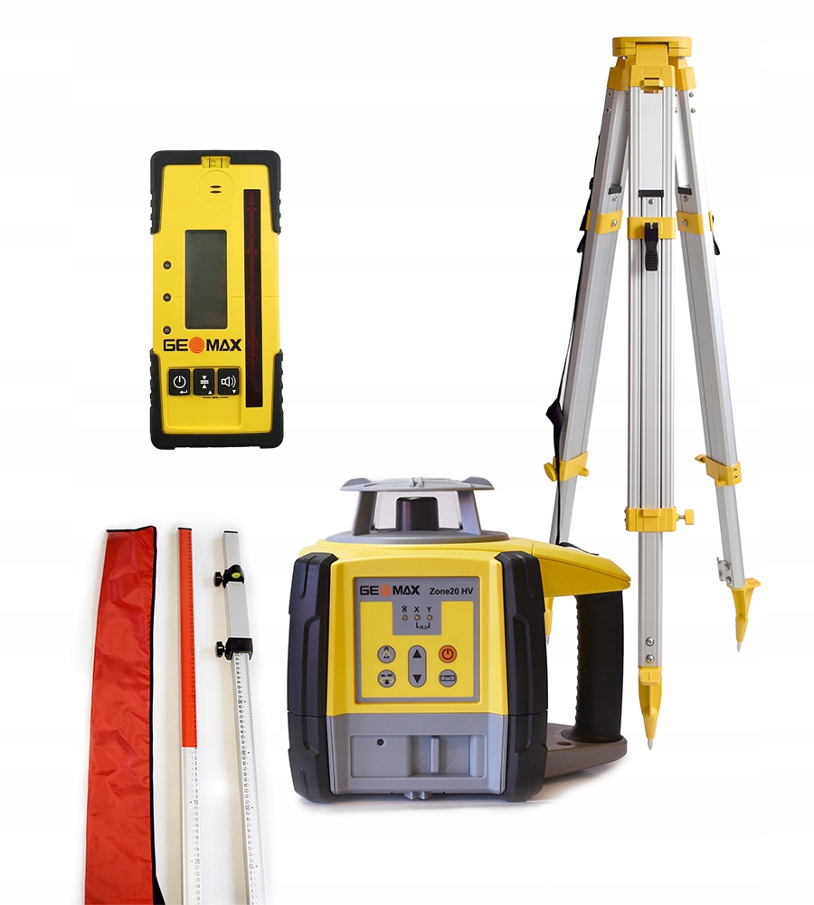 Niwelator laserowy GeoMax Zone 20HV zestaw