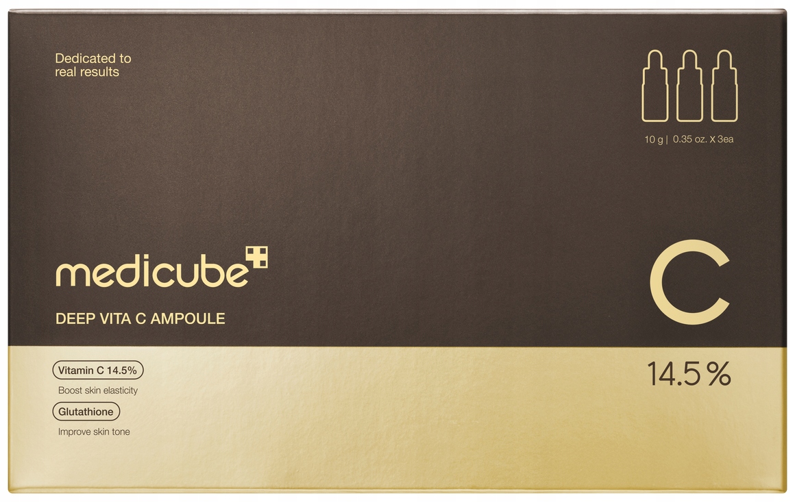Medicube Deep Vita C rozjasňující ampule na obličej s vitamínem C 3 x 10 g