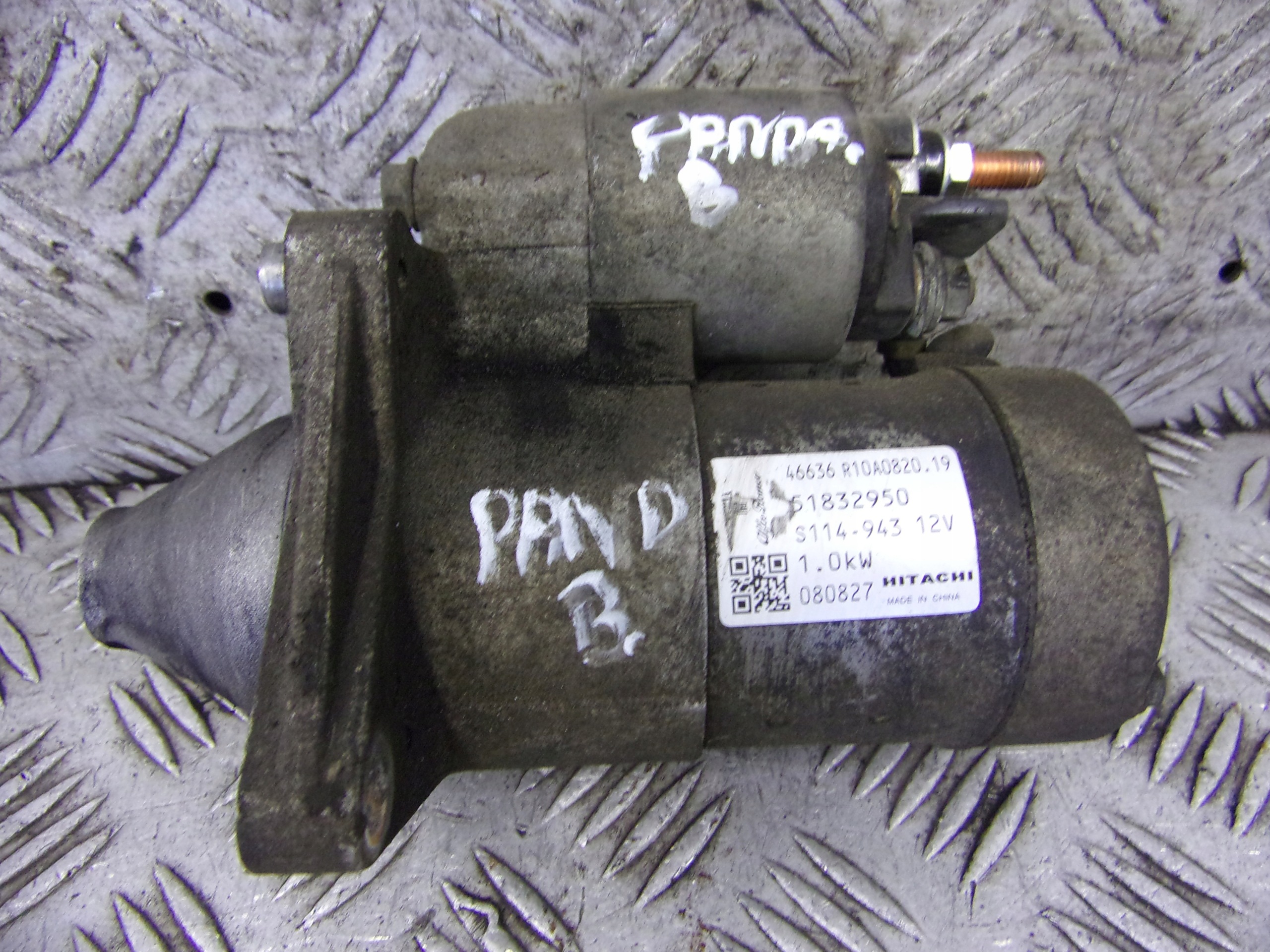 starter FIAT PANDA 2 1.2 B