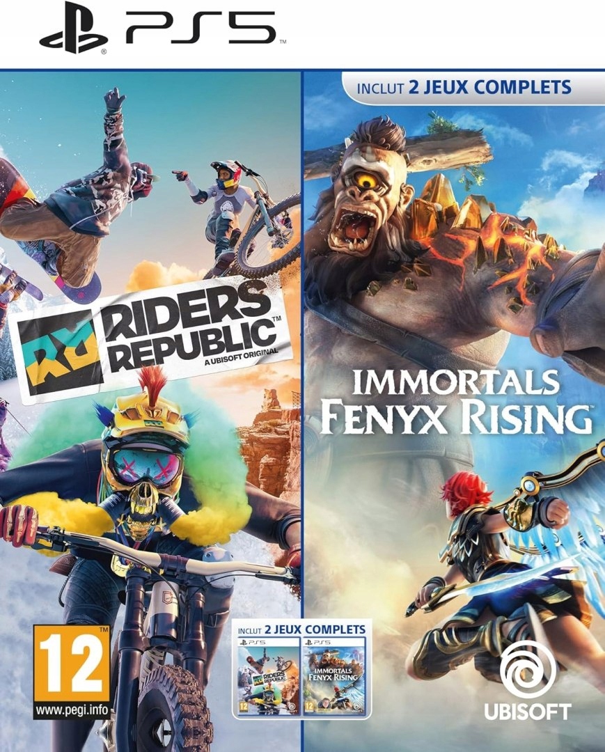 Riders Republic Immortals Fenyx PS5 Zestaw Dwóch Gier