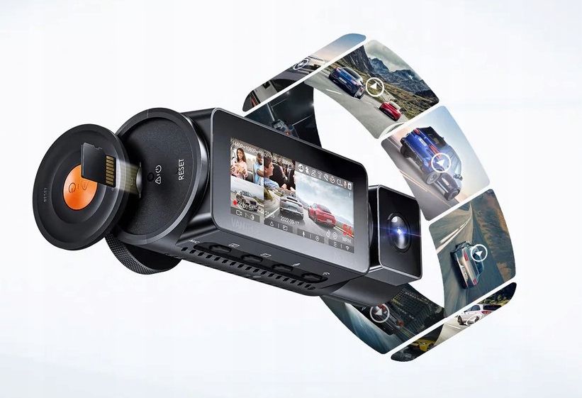 VANTRUE N5 REJESTRATOR 4CH GPS + ACC 256GB PILOT Marka Vantrue