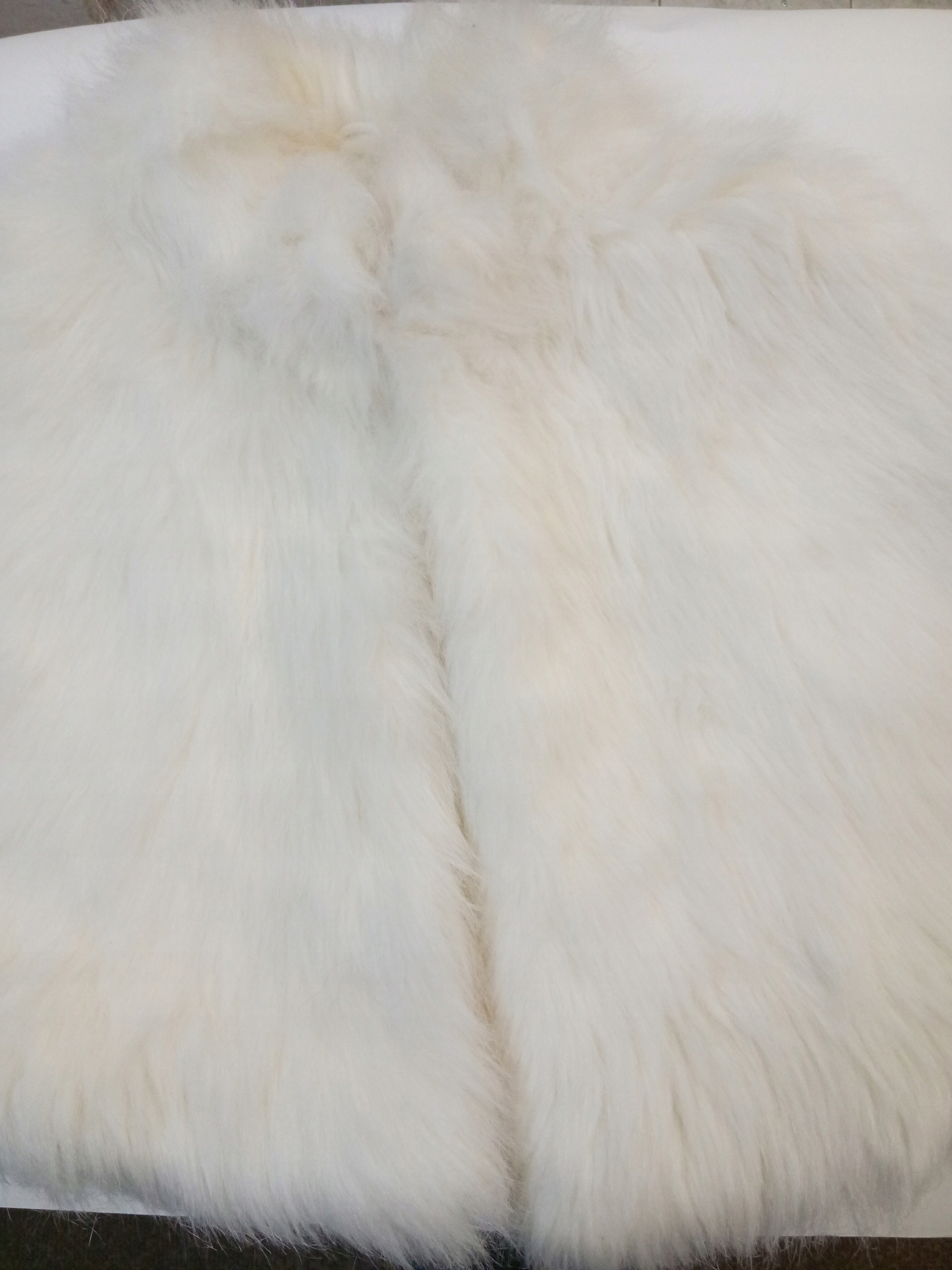 ponczo białe narzutka