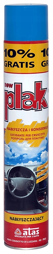 Atas Plak Nabłyszczający Nabłyszcza I Konserwuje Lawenda 750 ML