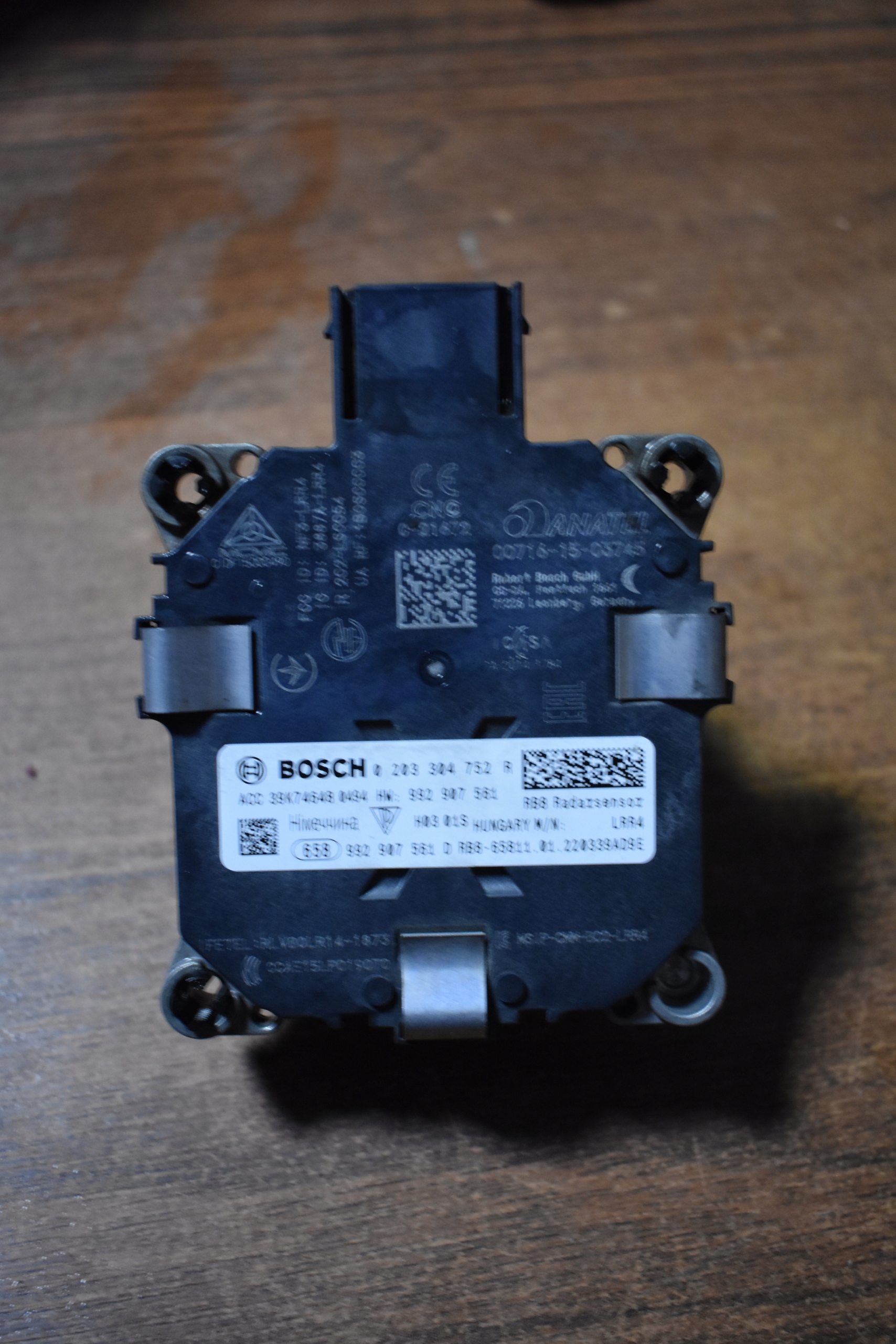 IDEALNY RADAR ACC DISTRONIC PORSCHE 992 1 9