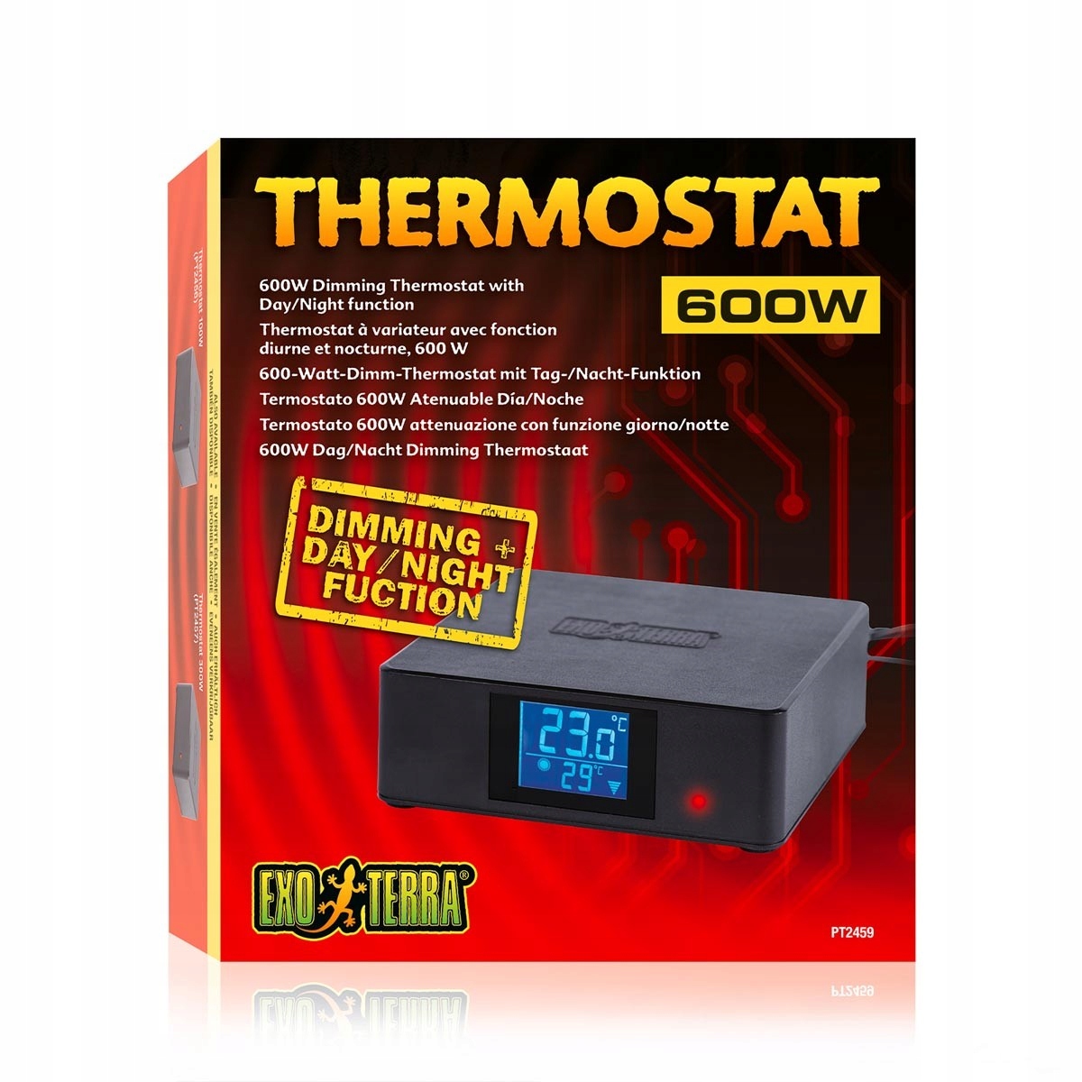 Termostat dzień noc 600W pulsacyjny i ściemniający Exo Terra