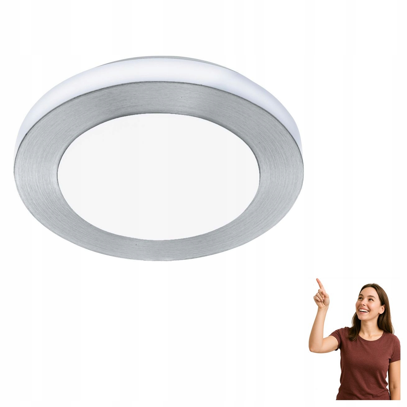 Stropné Svietidlo kúpeľňové Led 3x3,6W IP44 Carpi 94967 Eglo