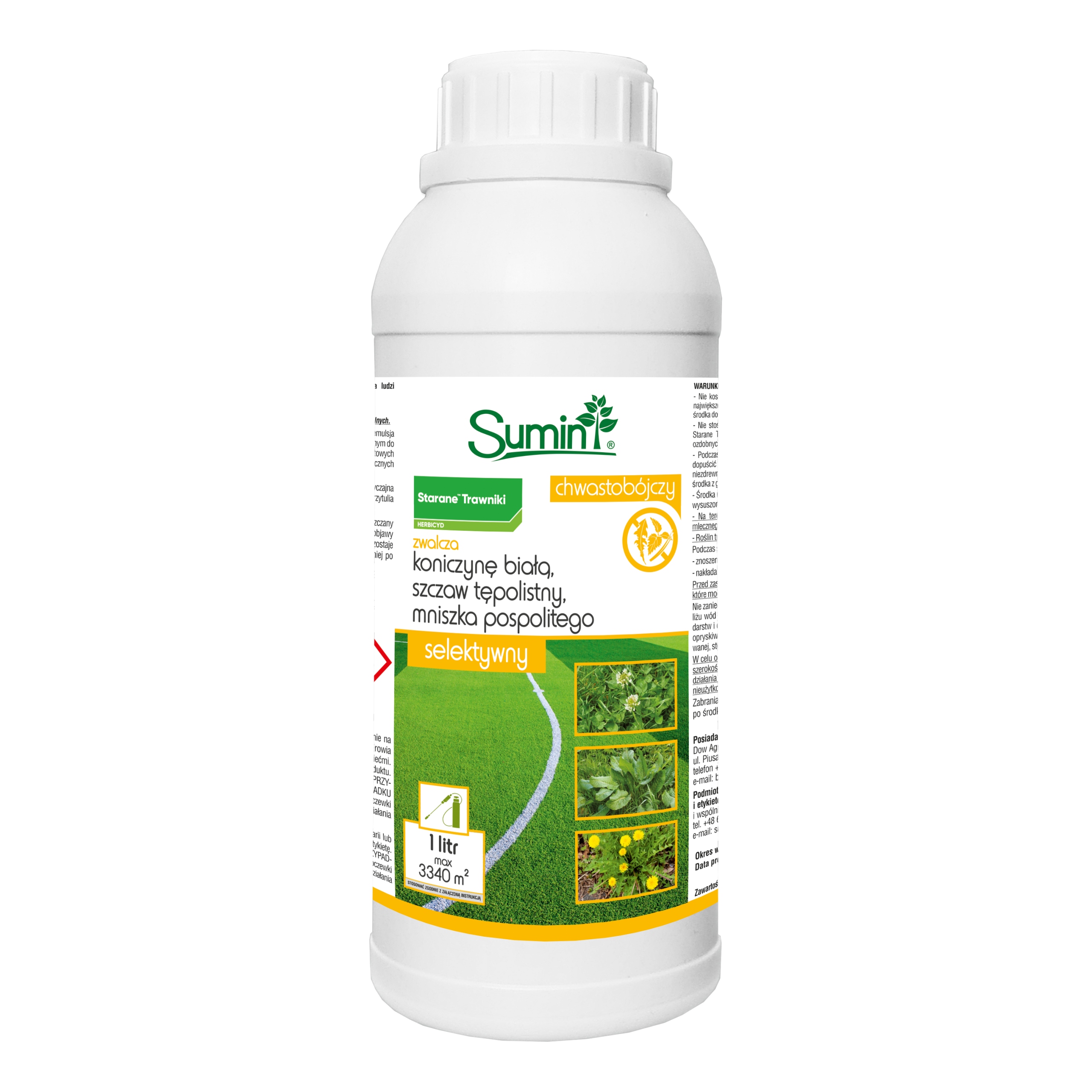 Starane Sumin płyn chwastobójczy 1 l Sumin starane trawniki 1L