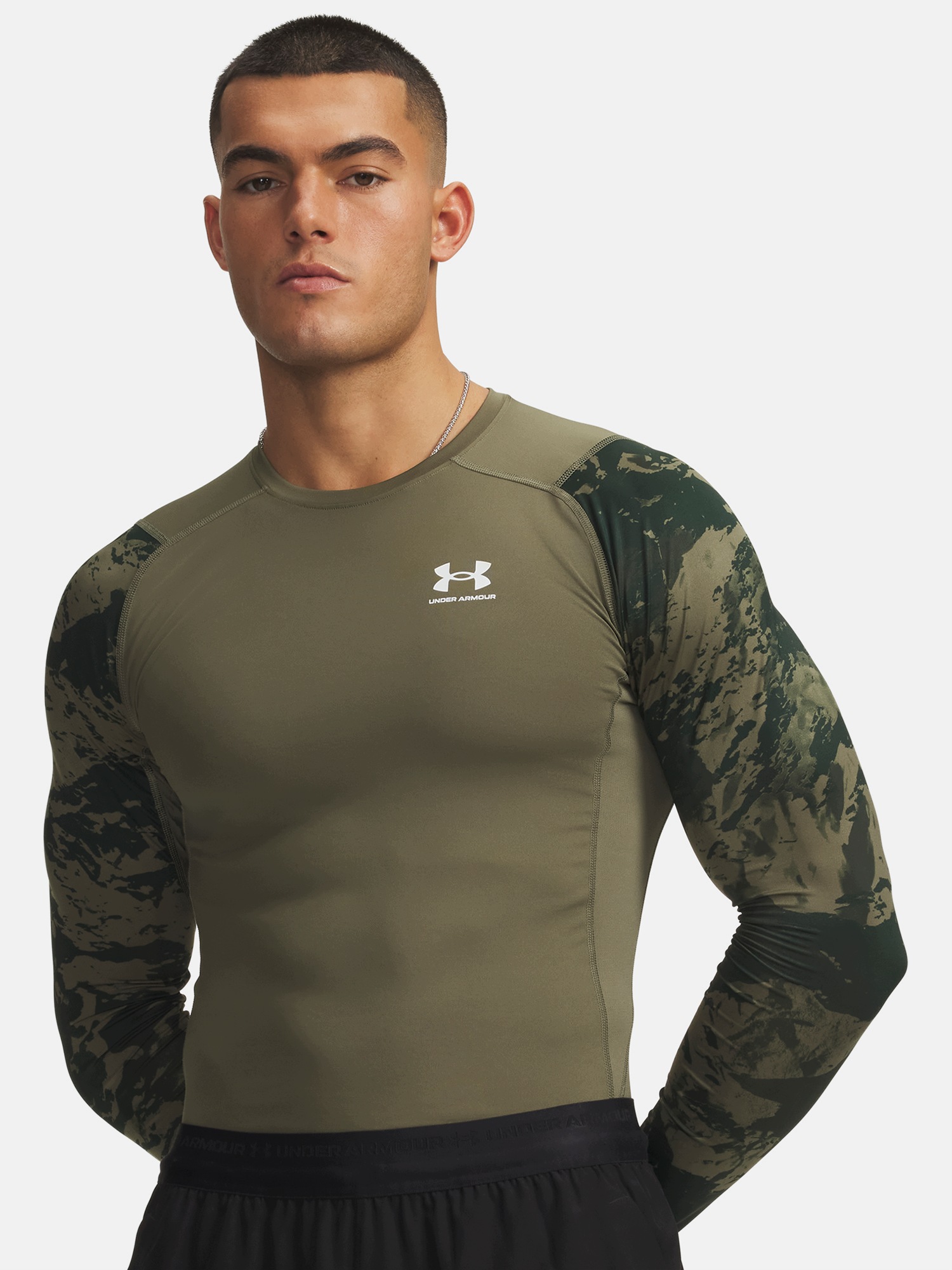 Under Armour Pánské tričko Under Armour Ua Hg Armour Comp Cb Ls
