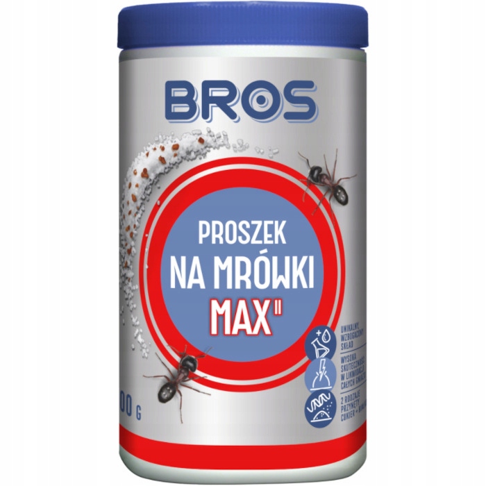 

Bros Max Proszek Na Mrówki Mocniejszy Skład 100g
