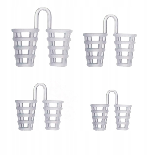 WKŁADKI DO NOSA ZAPOBIEGAJĄCE CHRAPANIU LEPSZY SEN ODDECH ZESTAW 4 SZTUKI Model HSBB