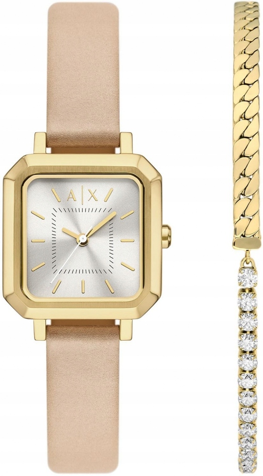 Dámská módní souprava Armani Exchange AX7172SET, béžová