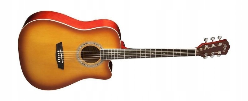 Akustická kytara Washburn Pravá Dreadnought, Western