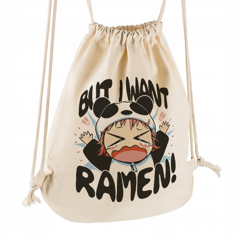 

Ramen Manga Anime Worek Plecak Bawełna Eko