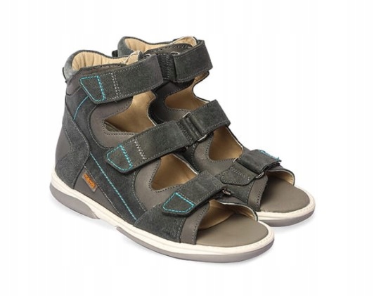 Memo Sandał LUKAS 38 szary nubuk NOWOŚĆ