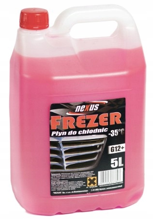 Płyn do chłodnic G12 5l Pl G12+ różowy 99PCH5G12N