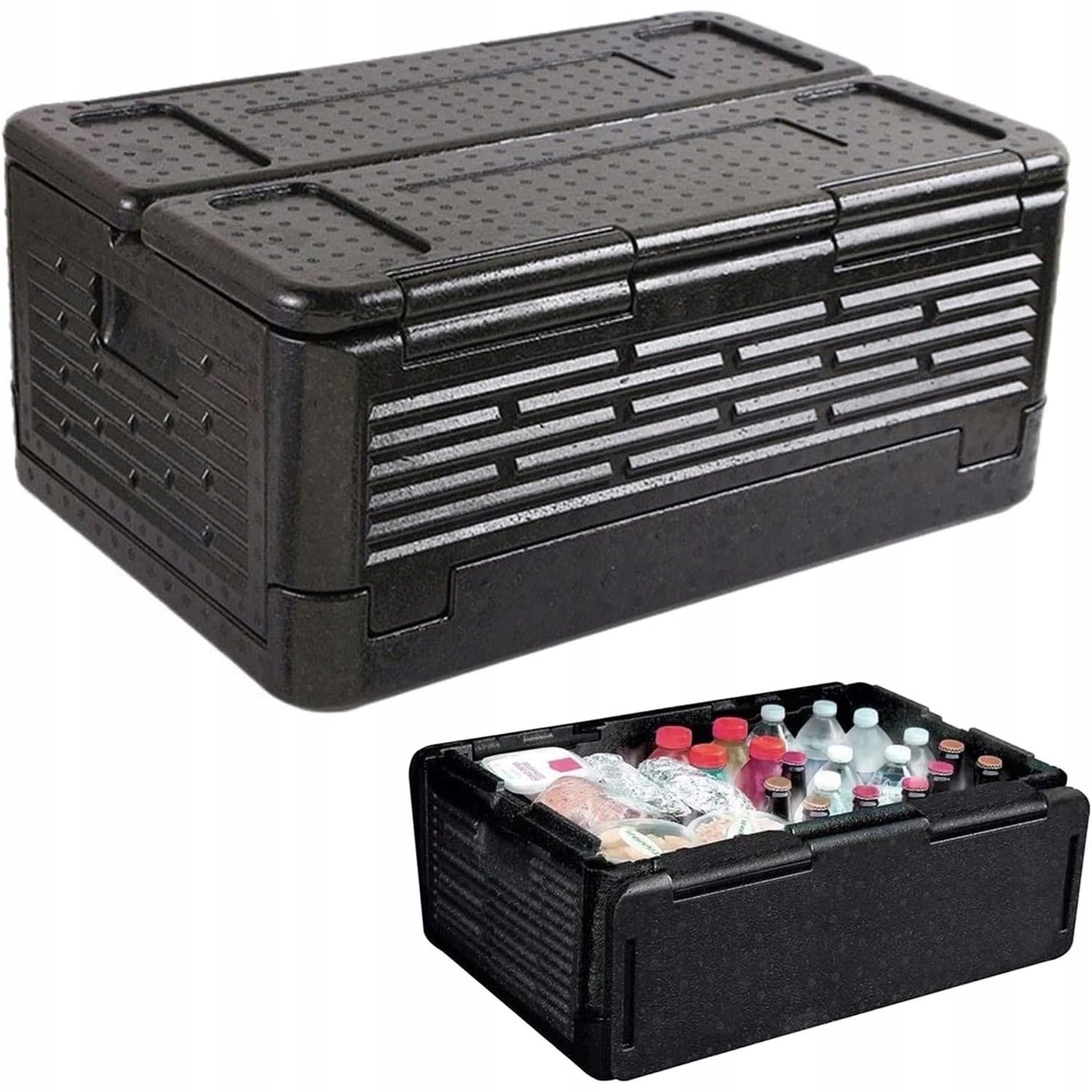 Termoizolační nádoba Epp skládací – přeprava potravin 60x41x25 cm