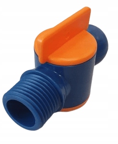Zawór z gwintem 1/4" - element przewodu do chłodziwa 1/4"