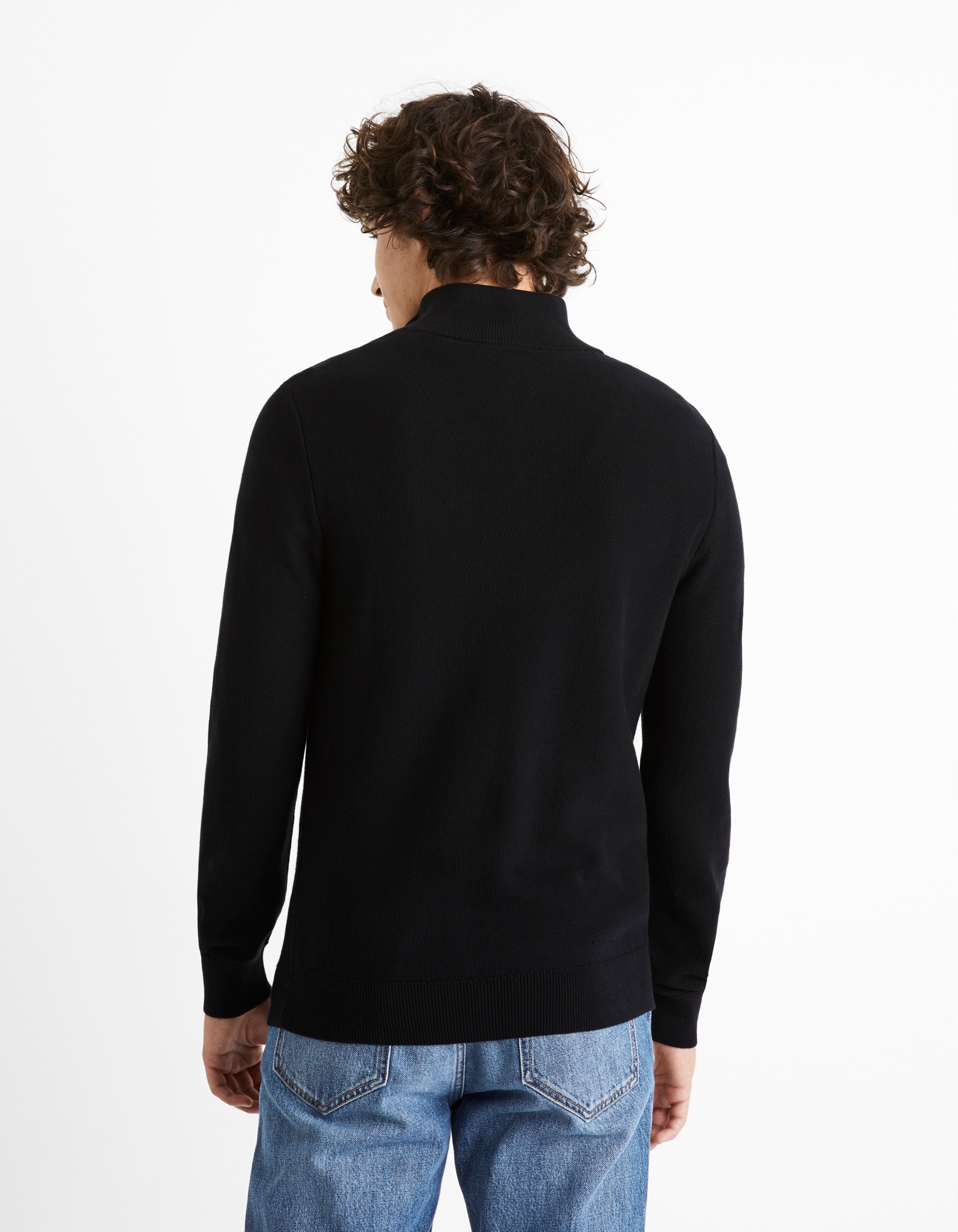 Celio Svetr Celim s límcem na zip