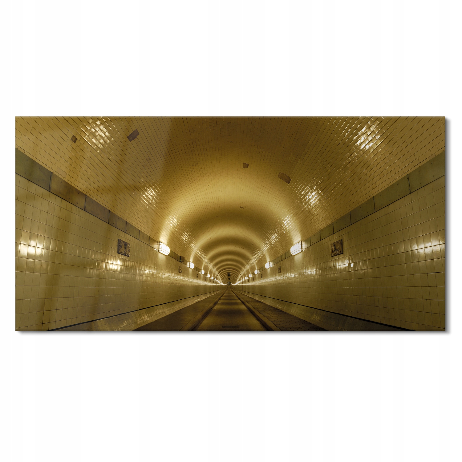 Skleněný fotoobraz Hamburk tunel 120x60