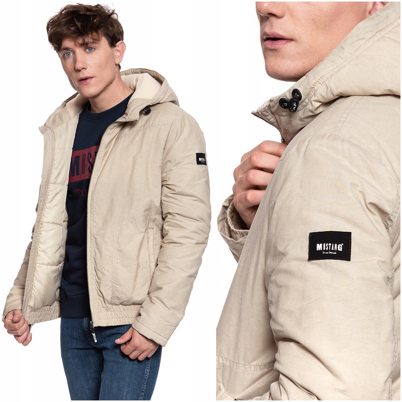 

Mustang Daniel H Męska Kurtka Zimowa Ocieplana M