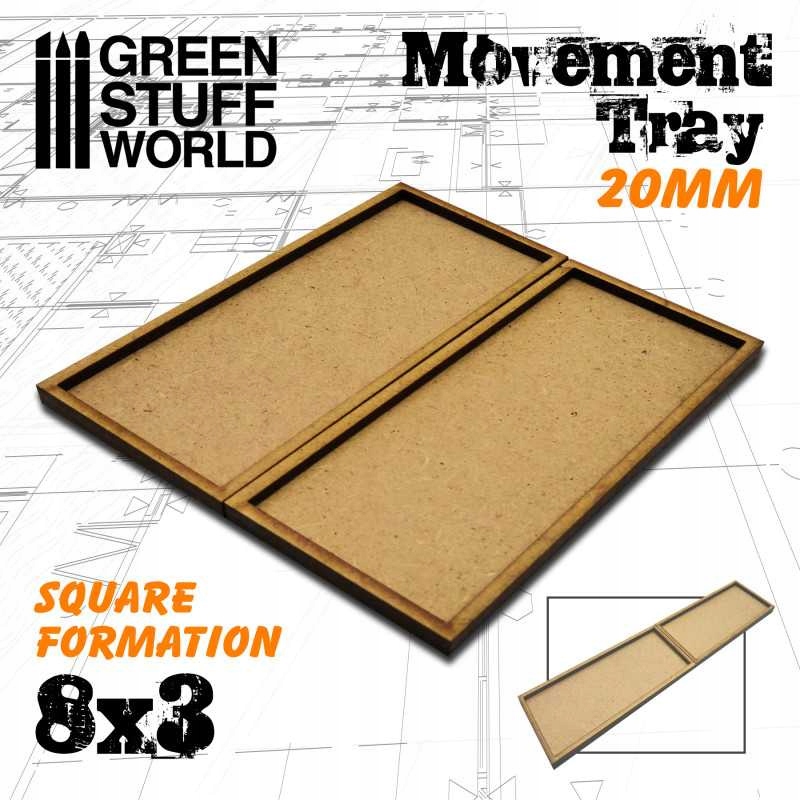 MDF Movement Trays 20mm 8x3 System Inne systemy