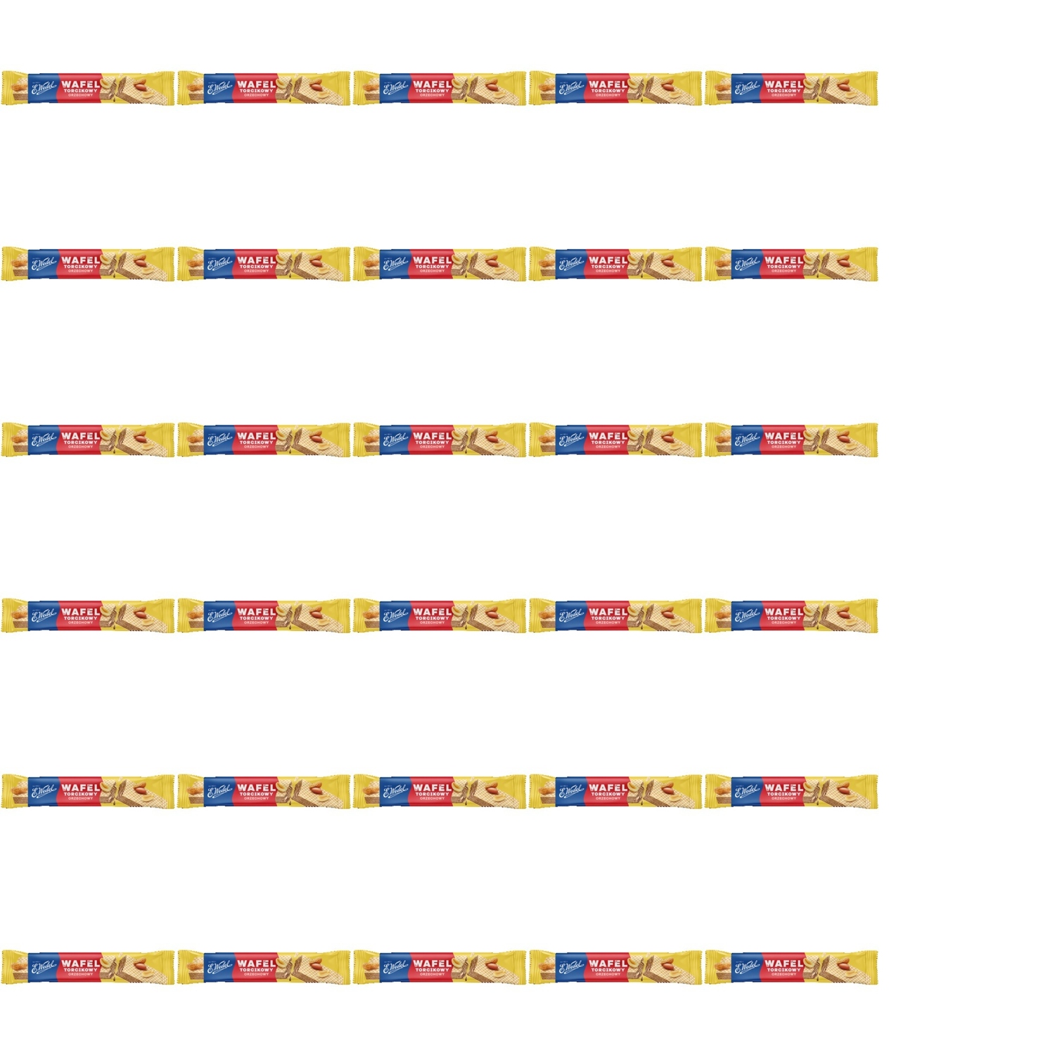 Levně 30x 35g E .wedel oplatkový ořechový Karton