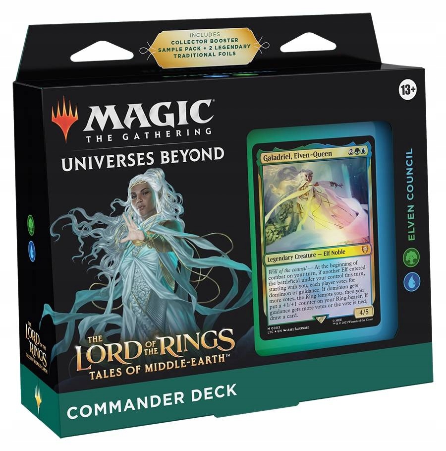 Magic The Gathering Lord of the Ring Commander Deck Elven Council