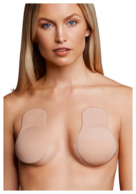 

Nakładki Push-up Bye Bra Fabric Pull-ups Nude XL