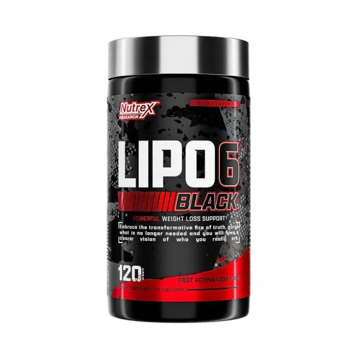 NUTREX LIPO 6 BLACK ULTRA CONCENTRATE 120k SPALACZ