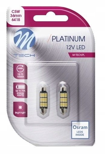 C5W LED 36mm OSRAM LED CANBUS M-TECH EAN (GTIN) 5901508524782