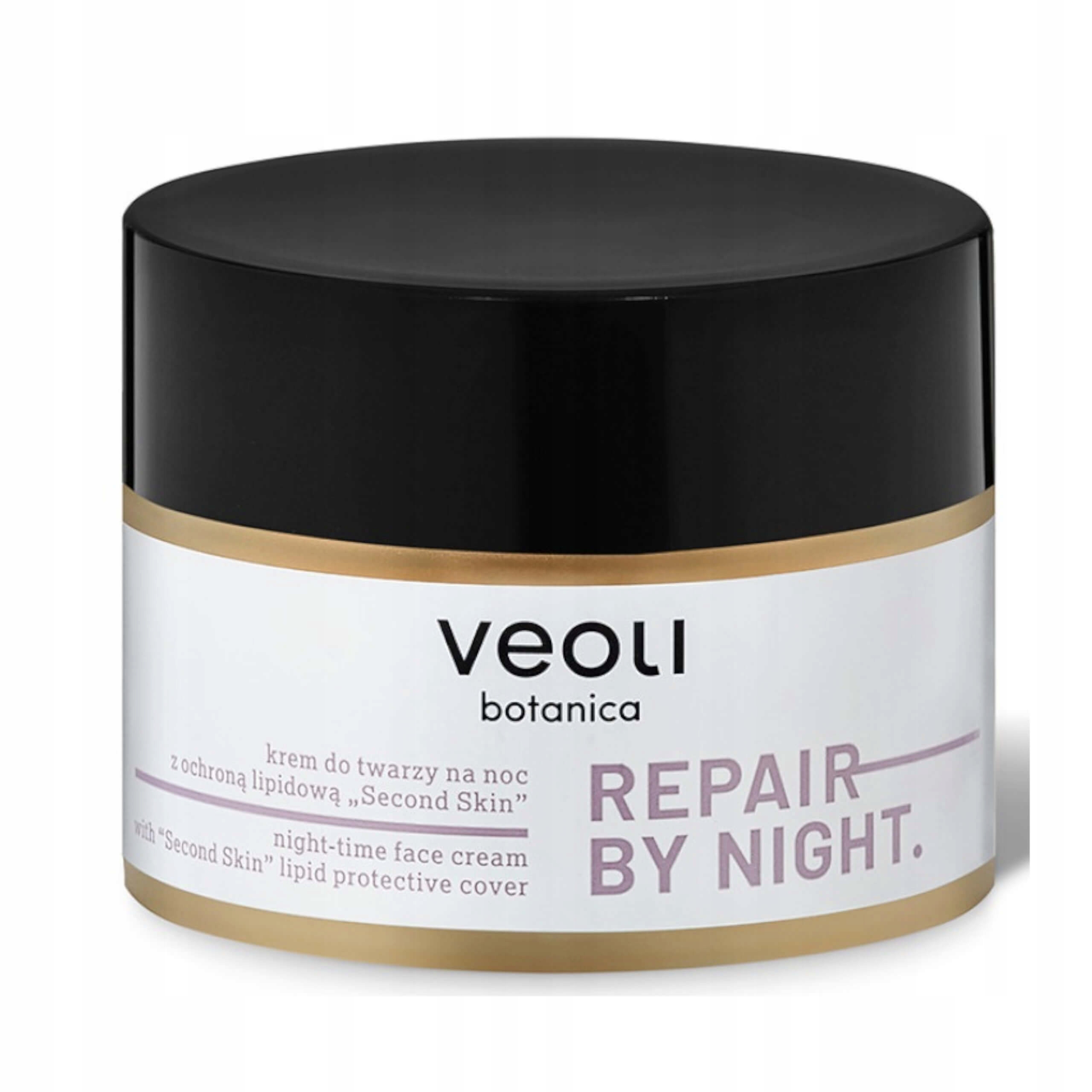 Noční pleťový krém s lipidovou ochranou Veoli Botanica 50 ml