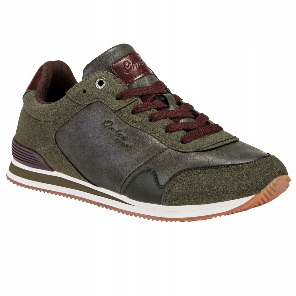 

Buty męskie sneakersy sznurowane T332 khaki 41