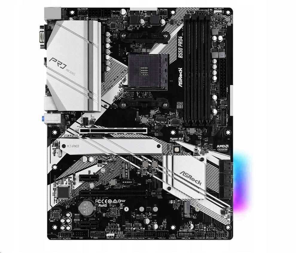 ASRock Mb Sc AM4 B550 PRO4, Amd B550, 4xDDR4, Hdmi B550 PRO4