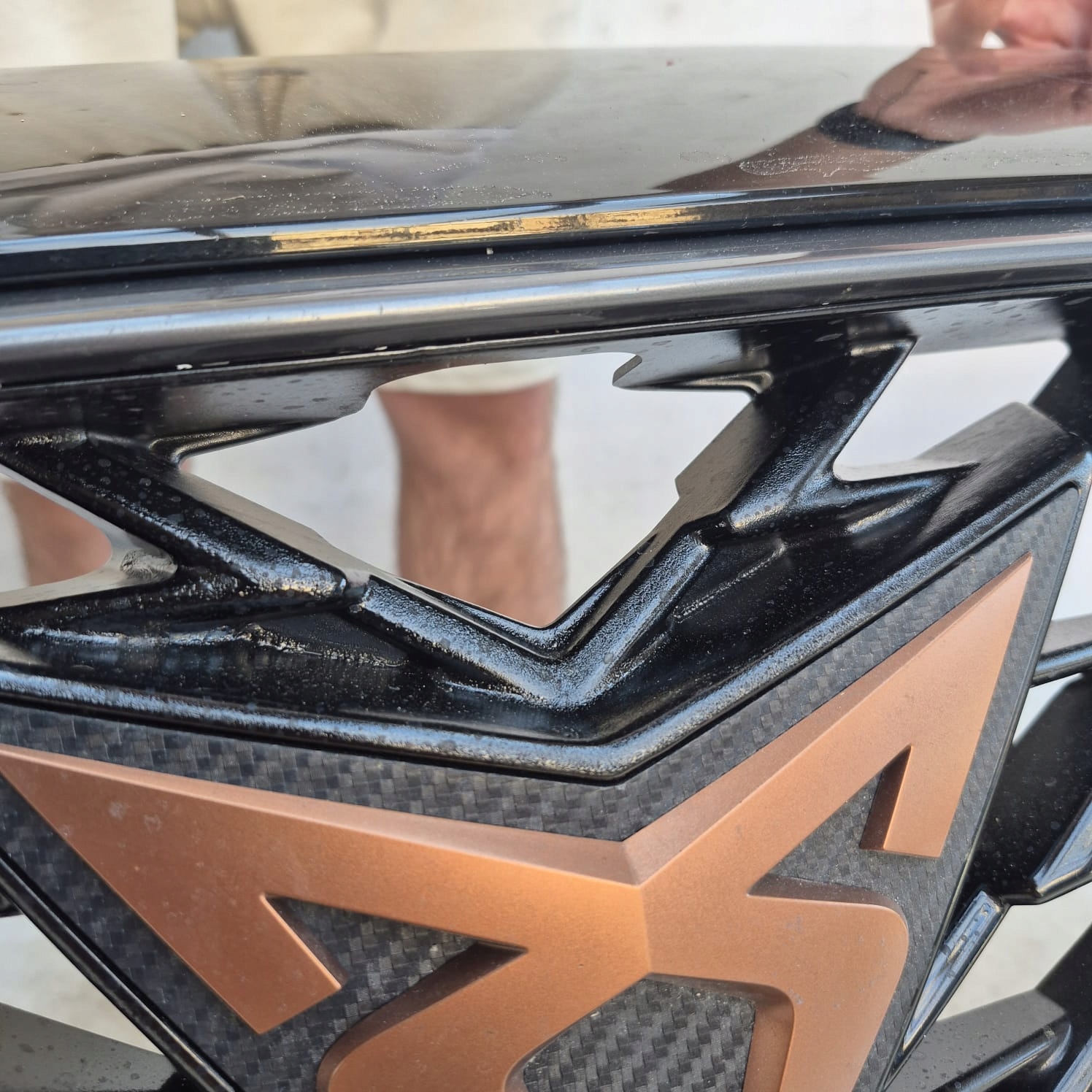 CUPRA FORMENTOR 5FF 20- bumper front front grill grid 5FF807221A