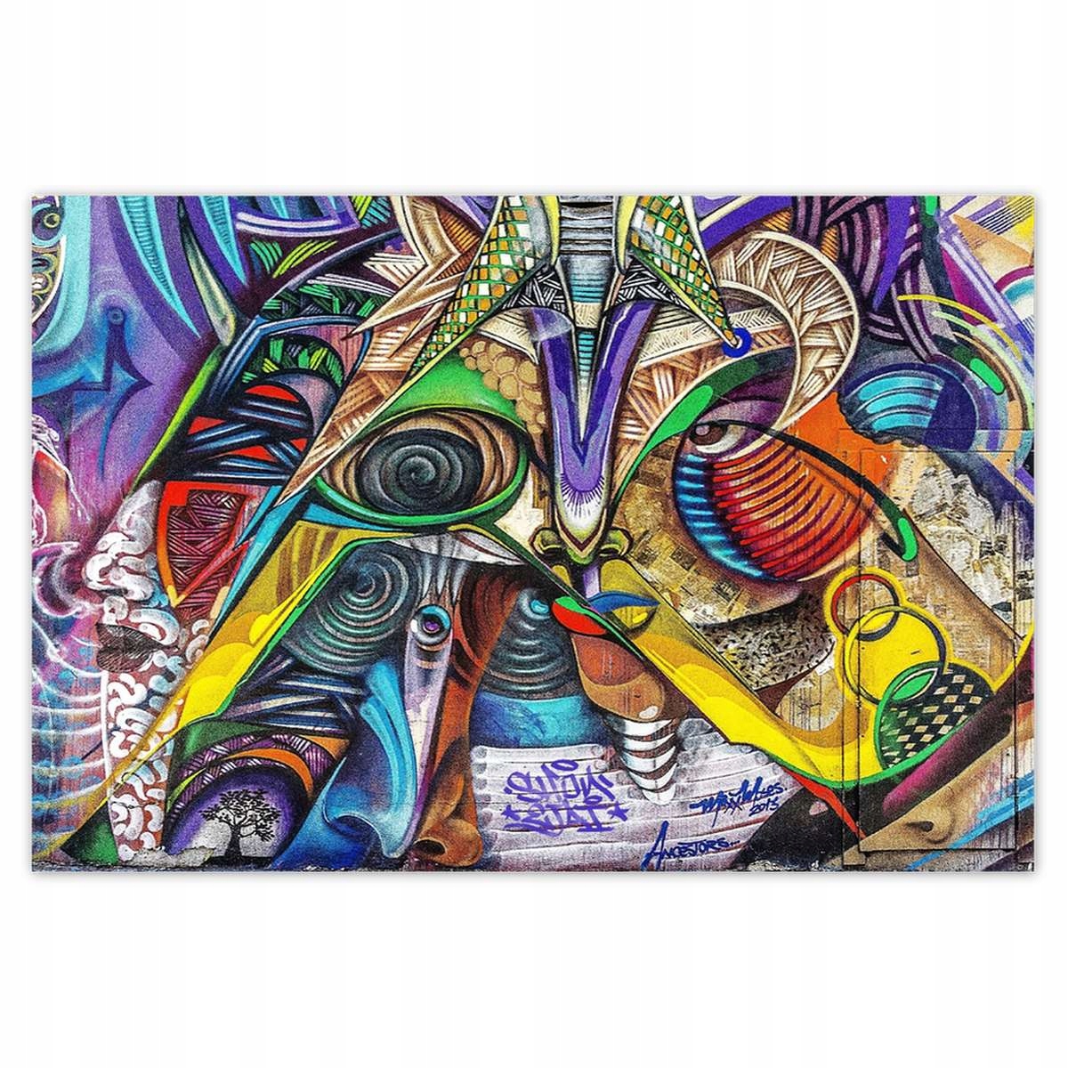 Plakáty 200x135 Graffitti Mural