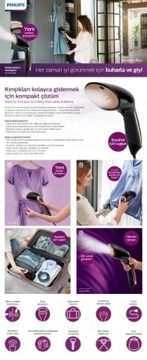 Parownica do ubrań PHILIPS GC362/80 Steamer 1300W Model GC362/80