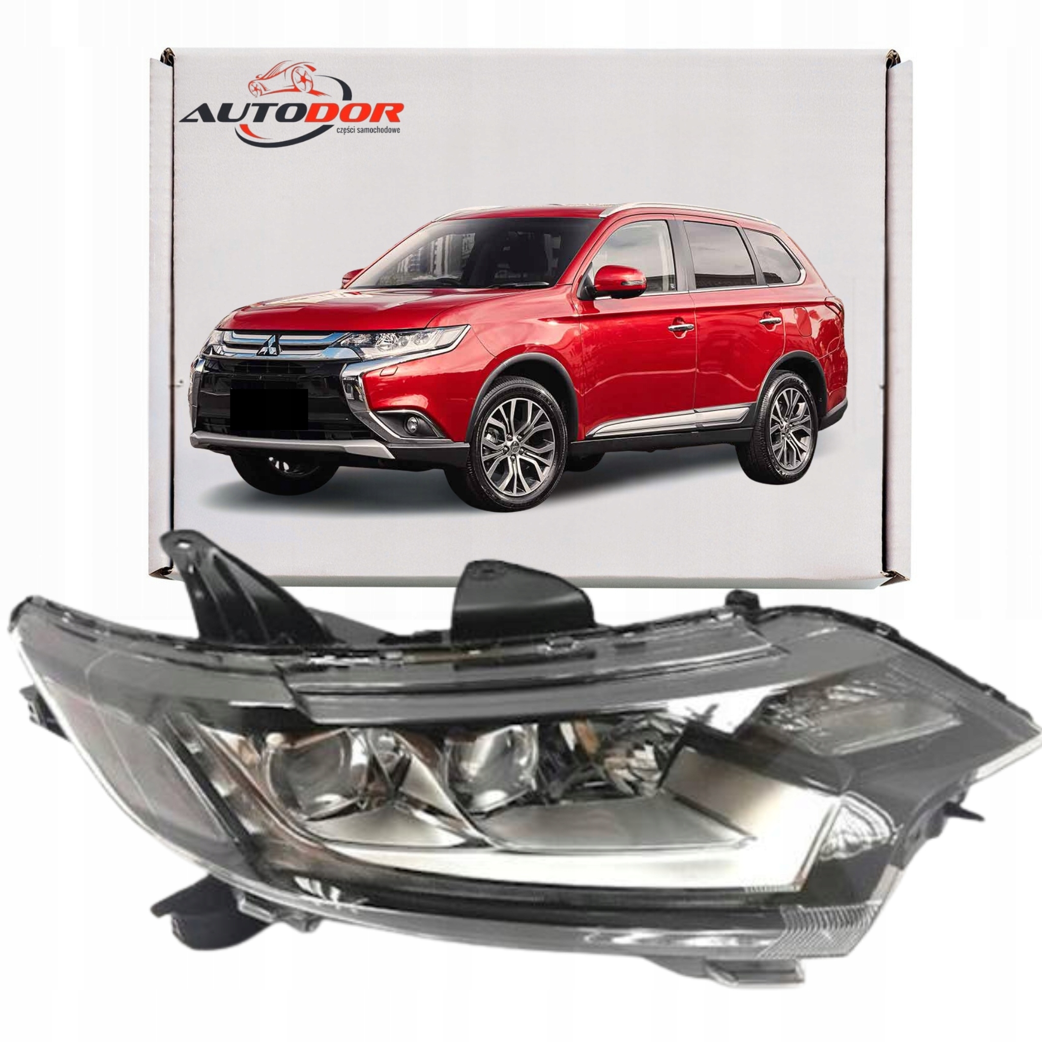 Mitsubishi Outlander III 3 Světlomet Světlo Led Pra